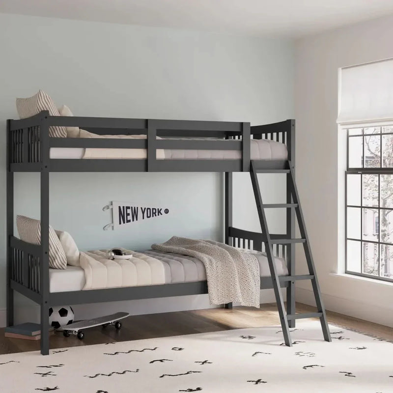 Twin Bunk Bed - Wooden Empiro