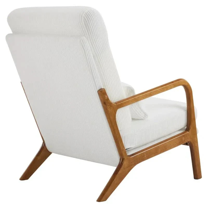 Saello New Upholstered Armchair For Modern Living  - Wooden Empiro