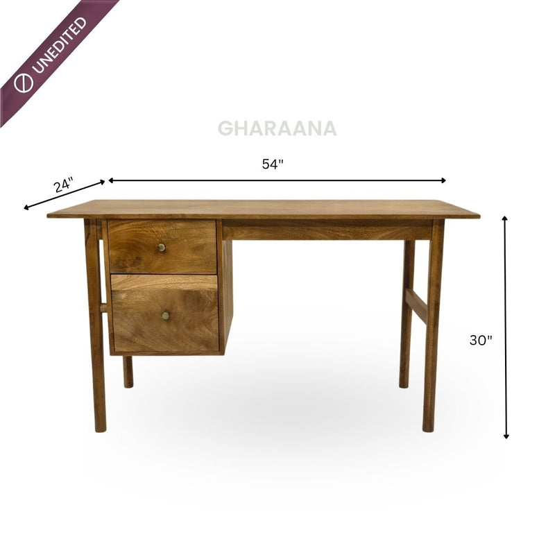 Maya Wooden Home Office Working Desk