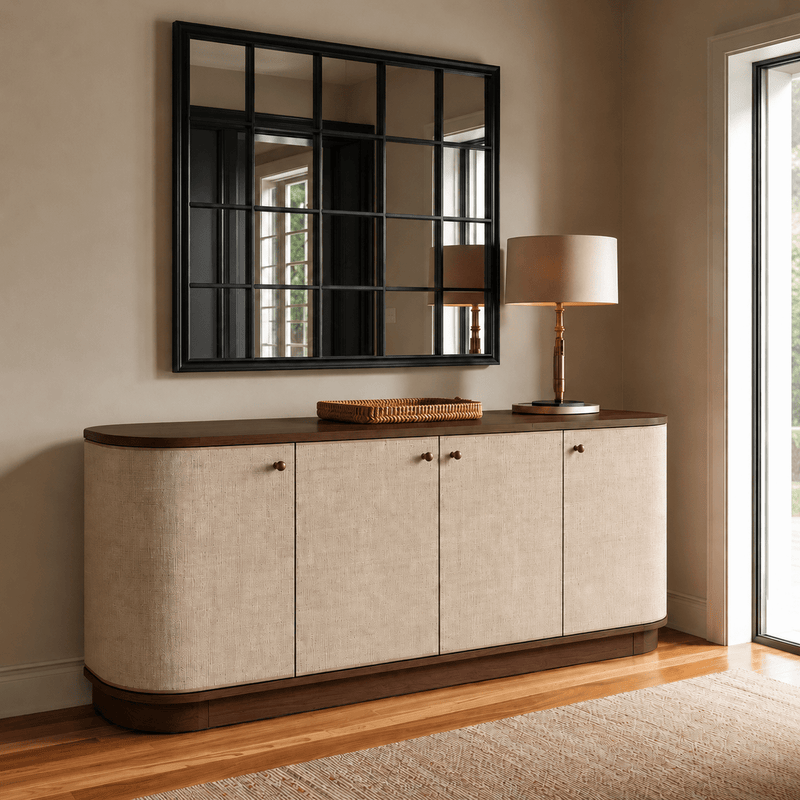 Maya Wooden Storage Cabinet