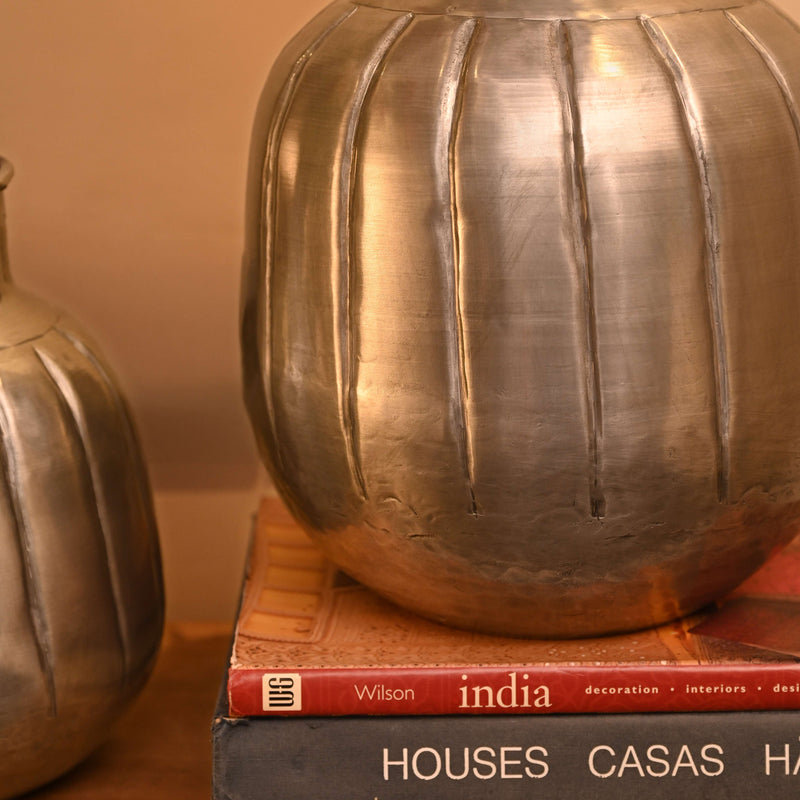 Sheen Metal Vase