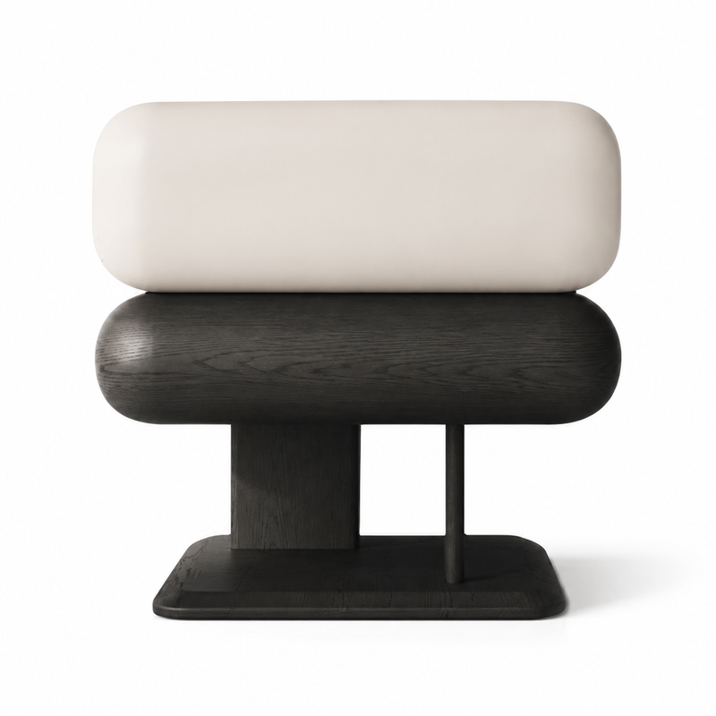 The Morvane Bedside Table — Luxury Designer Nightstand with Storage