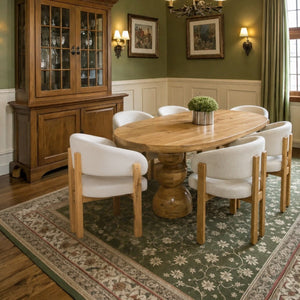 Somany Wooden Dining Table Set - Dining Set - Gharaana