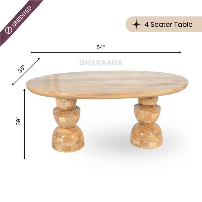 Somany Wooden Dining Table Set