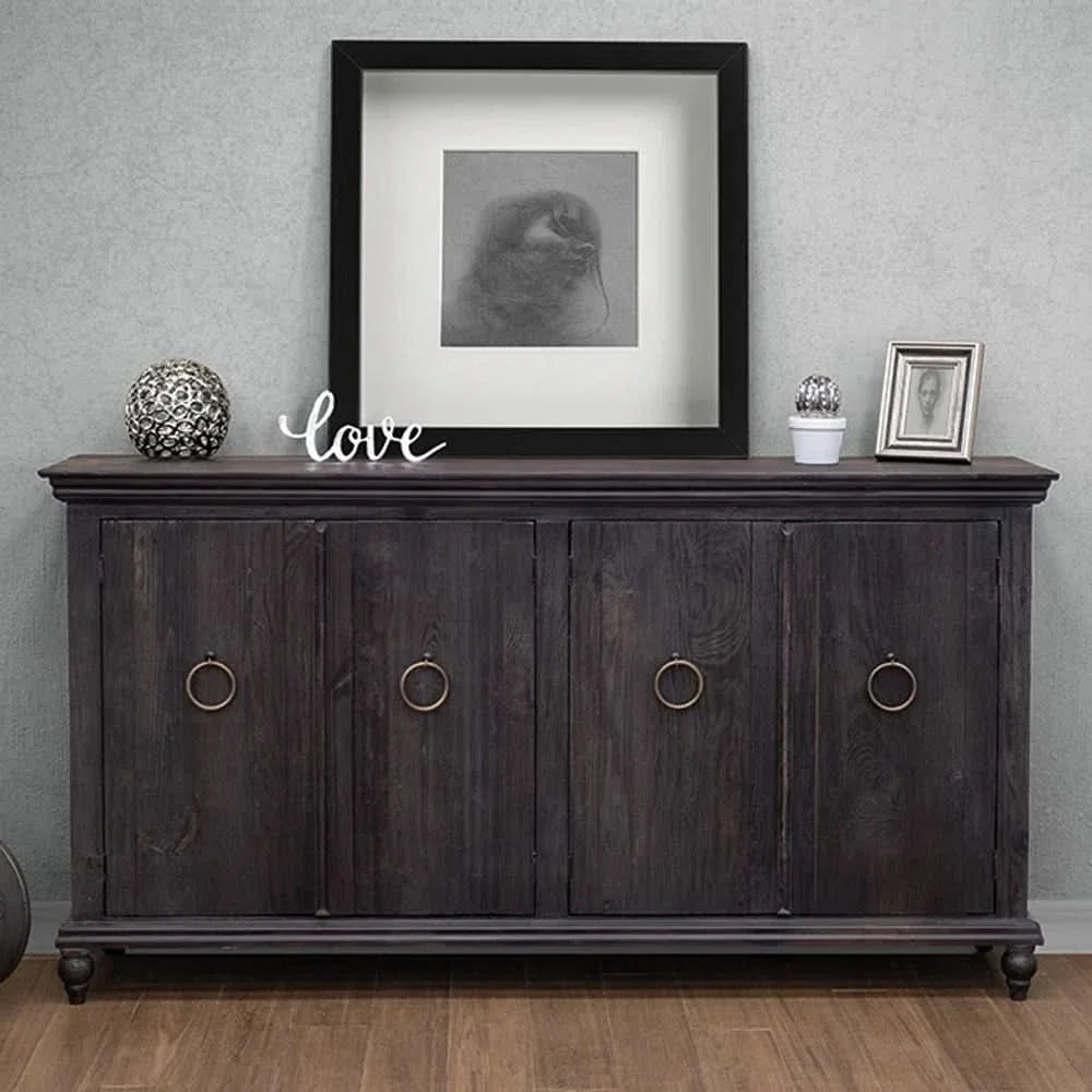 Solid Wood Sideboard – Premium Storage Cabinet