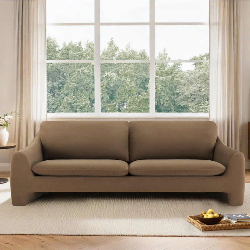 Nevilon Modern Upholstery Sofa - Wooden Bazar