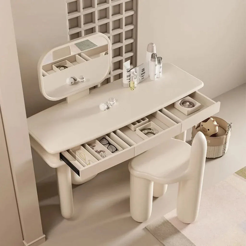 French cream style simple dressing table