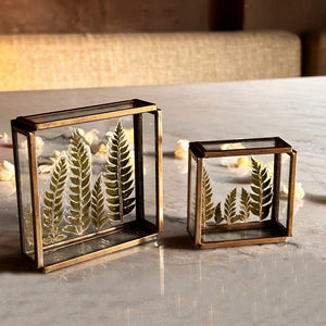 Fern Glass Tray - Wooden Empiro