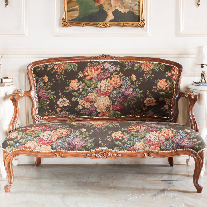 Classic Louis XV settee / sofa