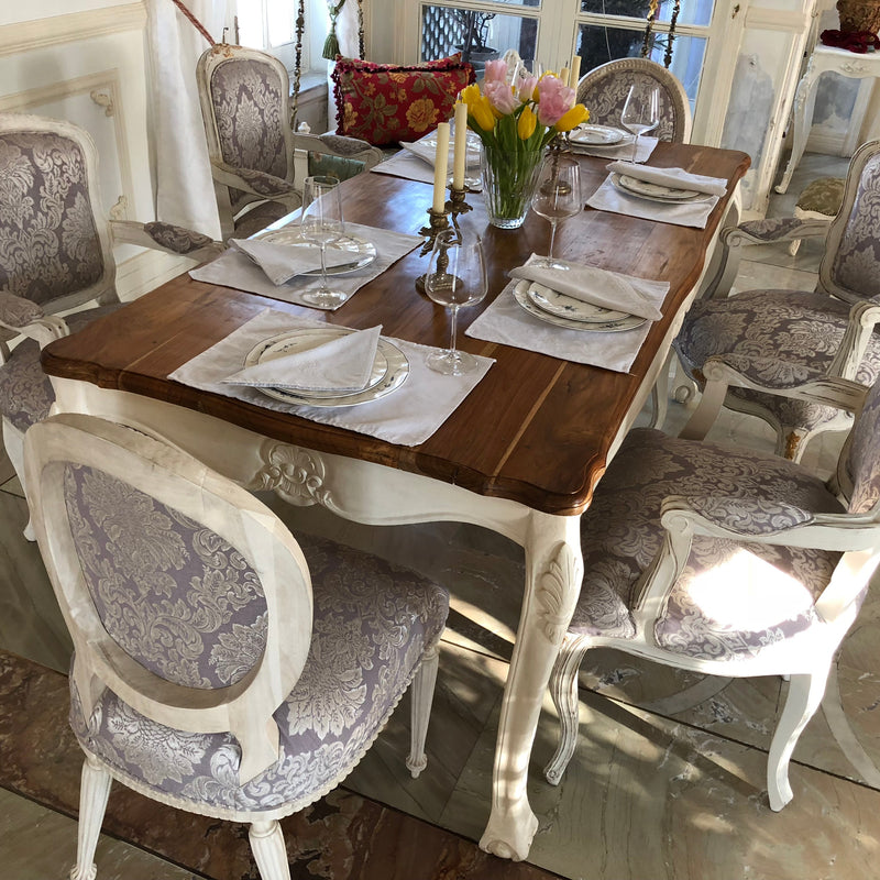 Rustic dining table