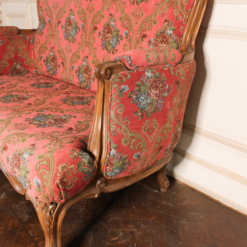 Sofa of significant Louis XV features, Seating for Two