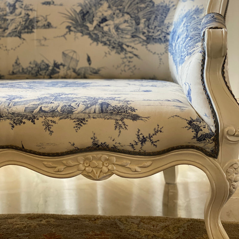 Petite Louis XV canapé / sofa