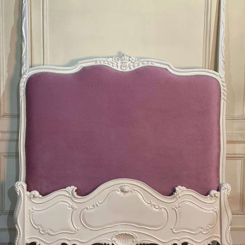 Louis XV bed with elegant silhouette