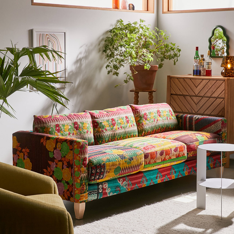 Kantha Three Seater Sofa