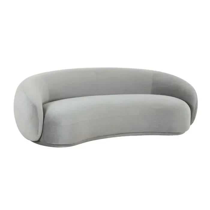 Dewlon New Velvet Sofa in Modern Style - Wooden Empiro