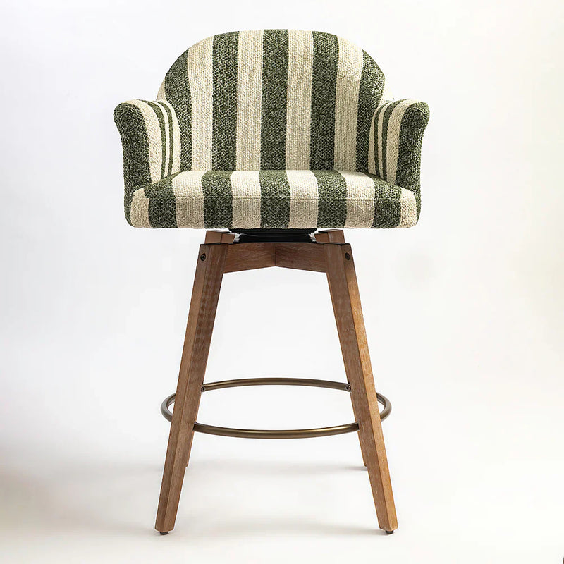 Gaddy Modern Wooden Bar Stools - Craft Decor