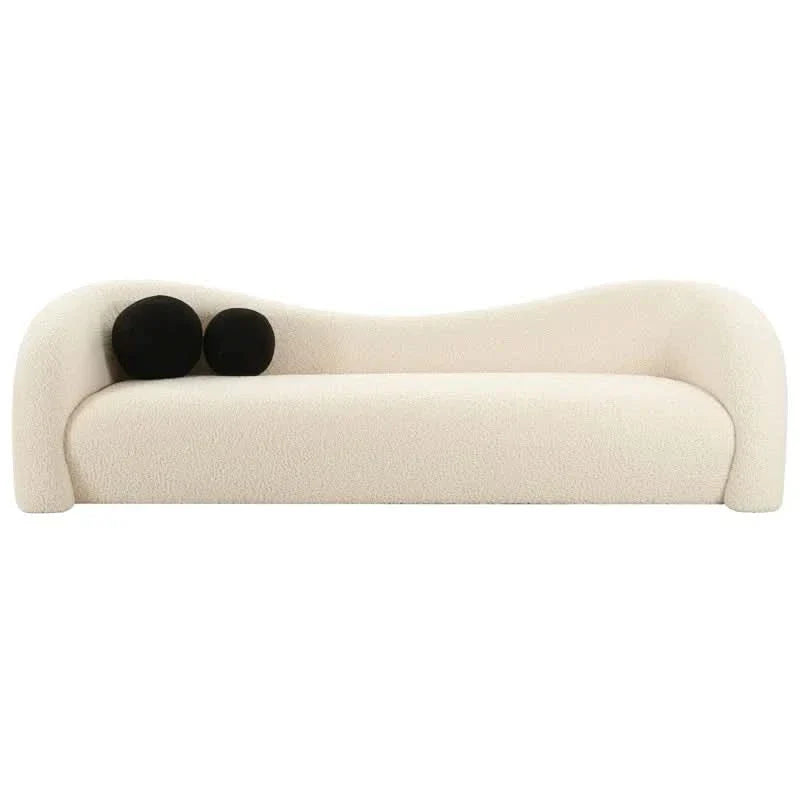 Heavens Luxury 3 Seater Loveseat For Luxury Living - Wooden Empiro
