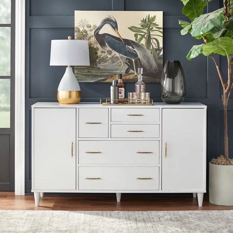 Uvew Mid-Century Buffet/Sideboard - Wooden Empiro