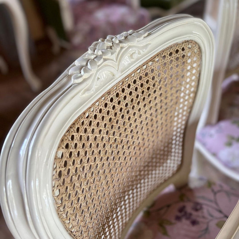 Louis XV dining chairs, side chairs