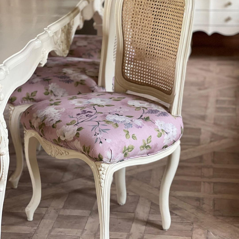 Louis XV dining chairs, side chairs
