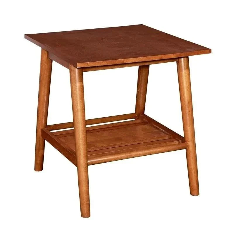 Dicent Mid-Century Modern Side End Table - Wooden Empiro