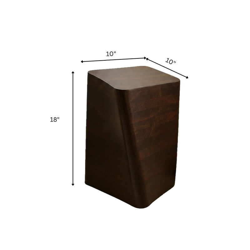 Myra Twisted Wooden Side Table