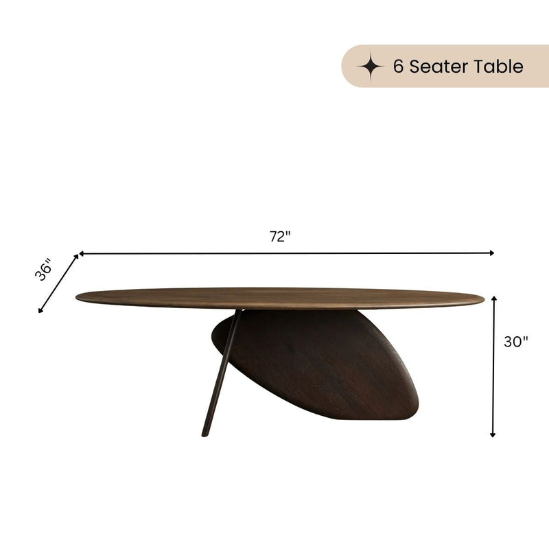 Celine Wooden Dining Table Set