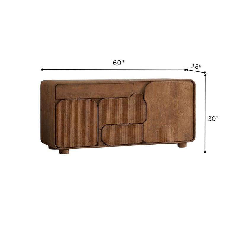 Sloan Wooden Storage Cabinet