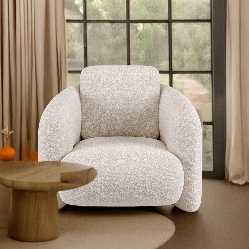 Roman 1 Seater Sofa in White