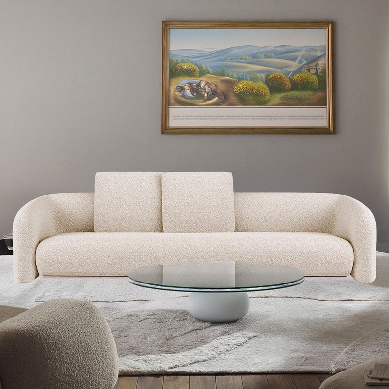 Venice 3 Seater Sofa in White
