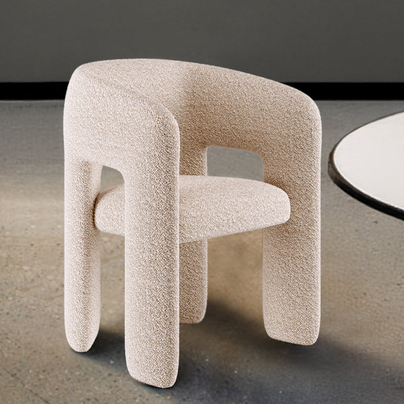 Genoa 1 Seater Sofa in Off White