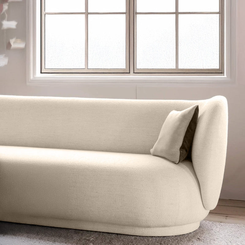 Lazio 2 Seater Sofa in White