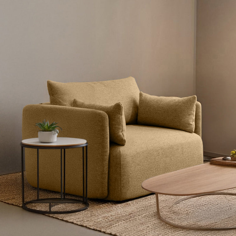 Sicily 1 Seater Sofa in Beige
