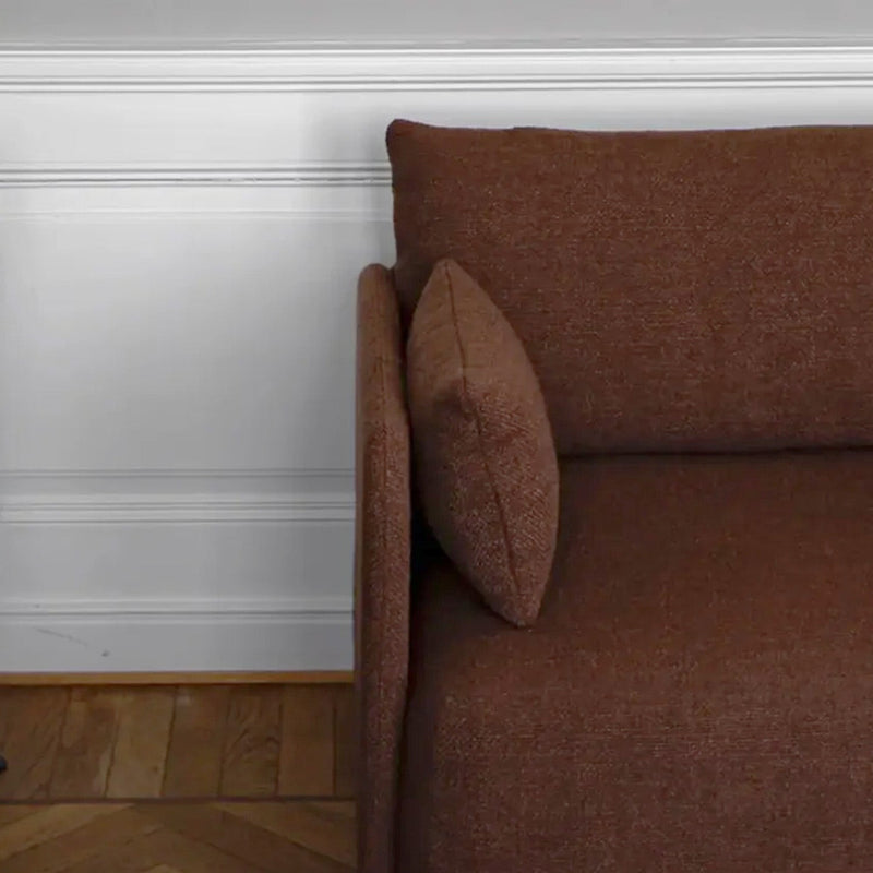 Lombardy 2 Seater Sofa in Maroon