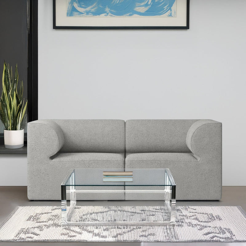 Veneto 2 Seater Sofa in Gray
