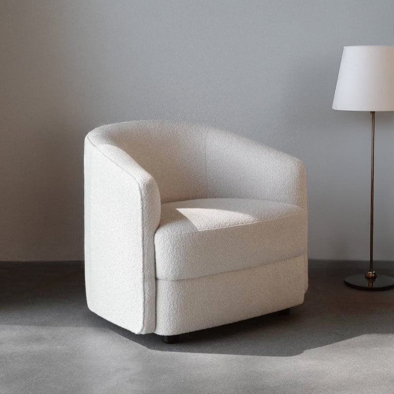 Apulia 1 Seater Sofa in Off White