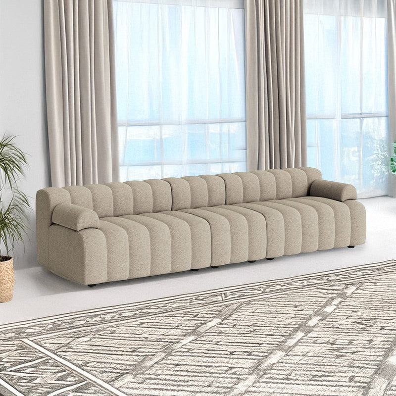 Capri 3 Seater Sofa in Gray