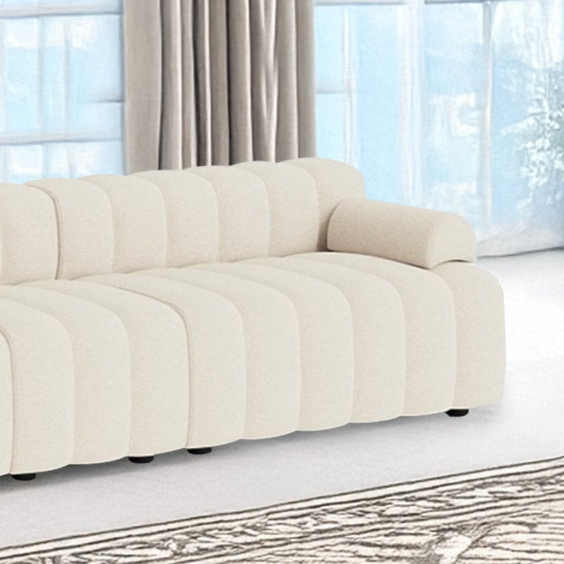 Capri 3 Seater Sofa in White