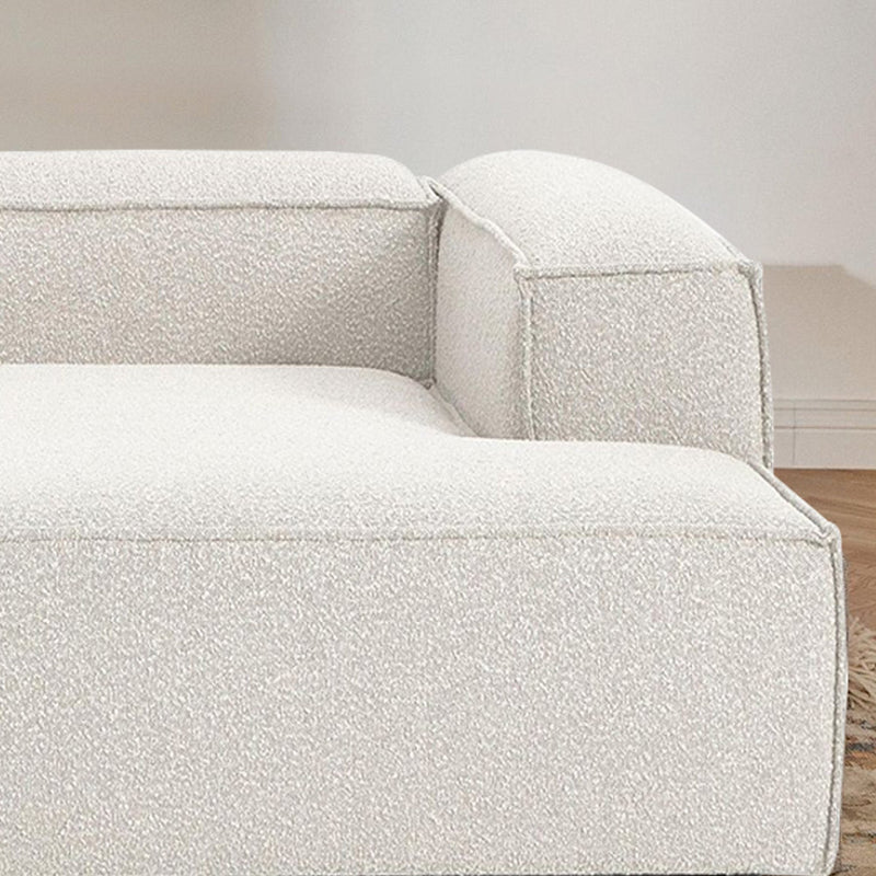 Trevi L-Shape Sofa in Off White