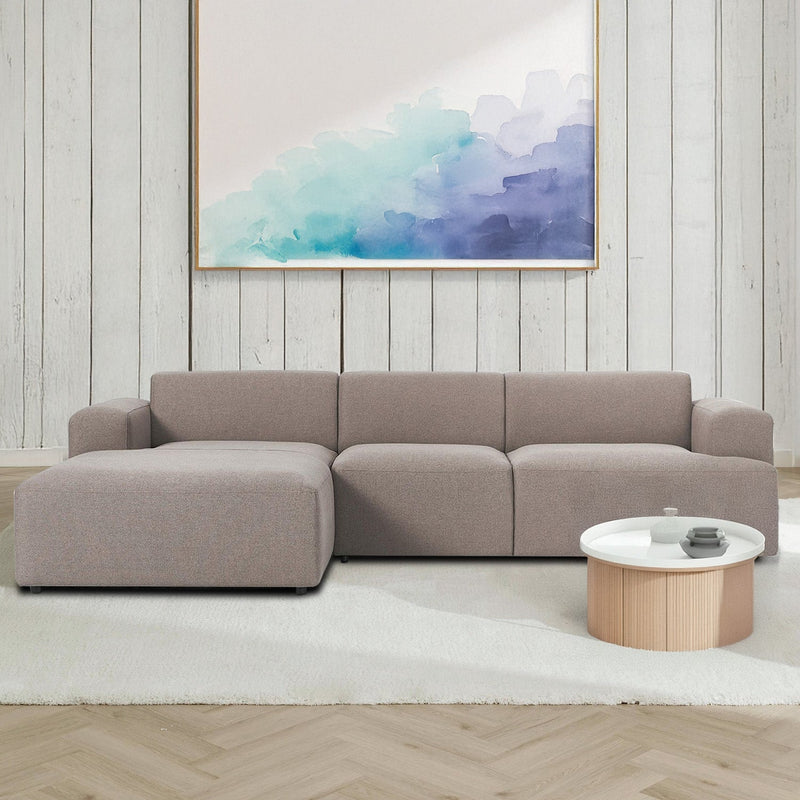 Dolomiti L-Shape Sofa in Gray