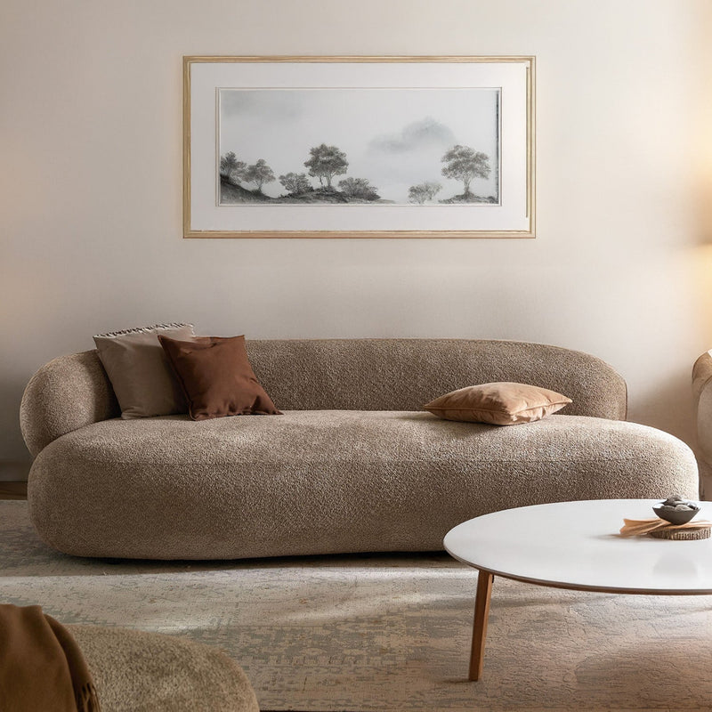 Stromboli Lounger Sofa in Rustic Beige