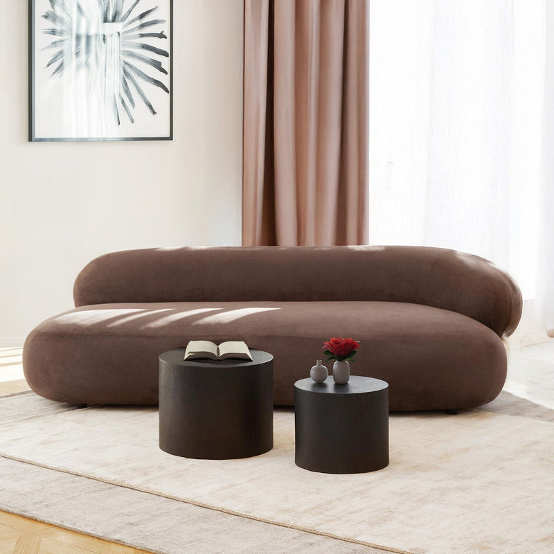 Stromboli Lounger Sofa in Reddish Brown