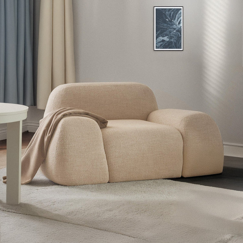 Como 1 Seater Sofa in Rustic Pink