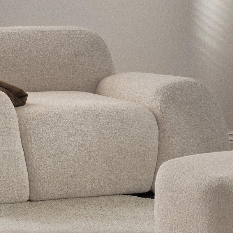 Como 1 Seater Sofa in White