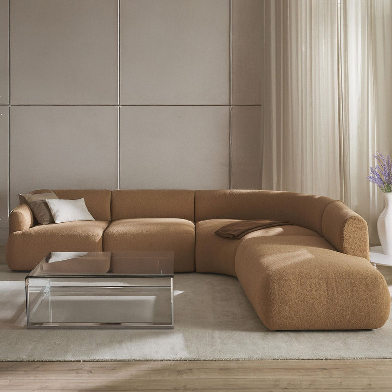 Caracalla L-Shape Sofa in Beige