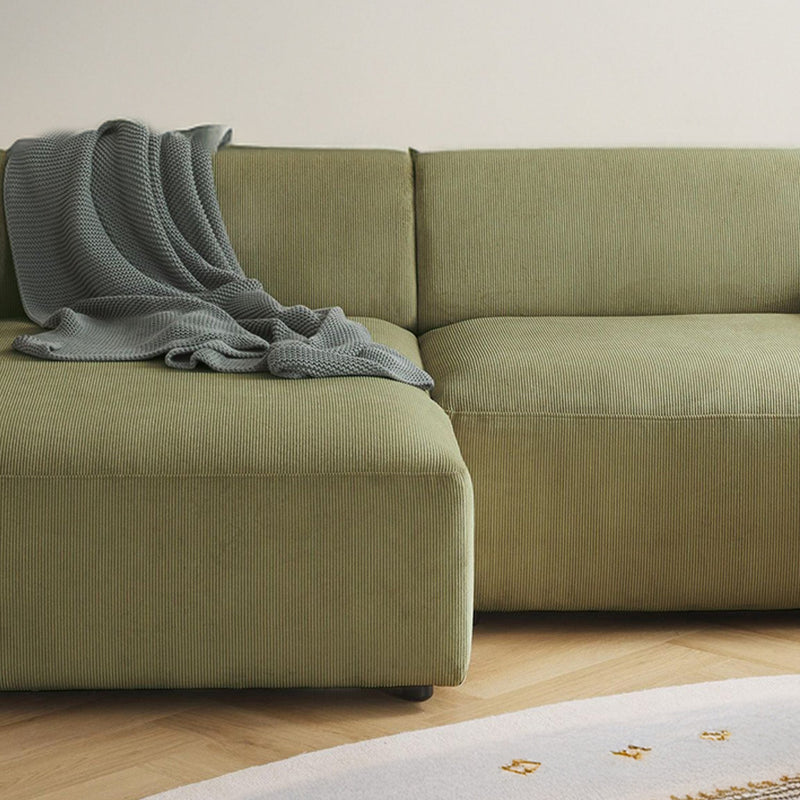 Tivoli L-Shape Sofa in Green
