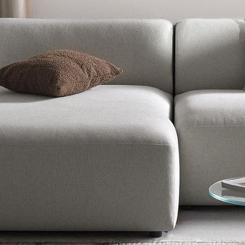 Tivoli L-Shape Sofa in Gray