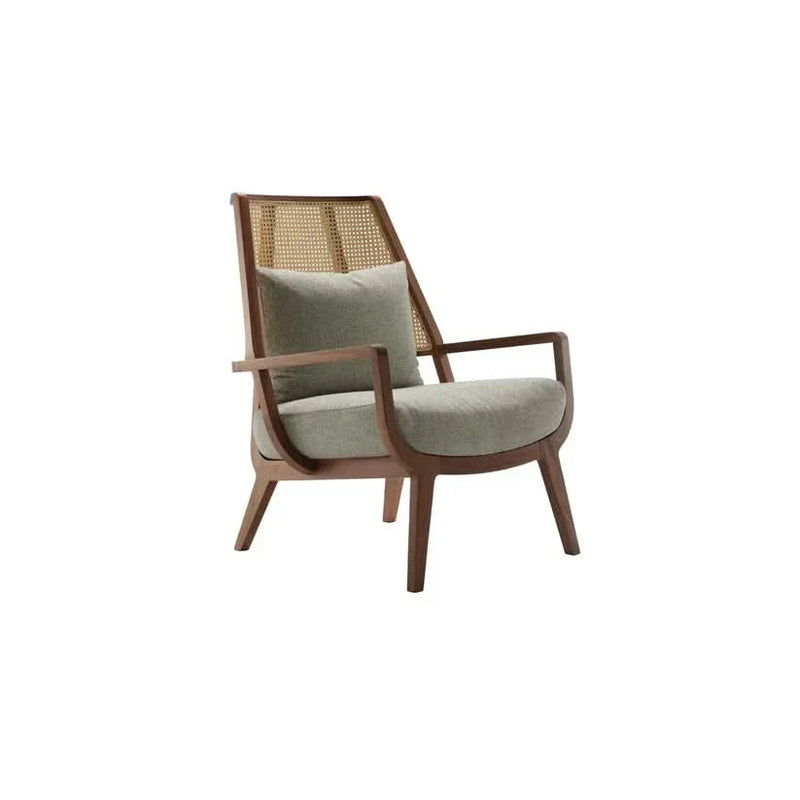 Dawpick Throne wooden rattan cane Chair - Wooden Empiro