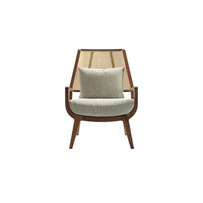 Dawpick Throne wooden rattan cane Chair - Wooden Empiro
