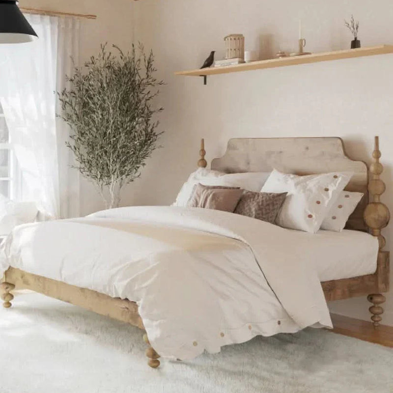 Superiser Solid Wood Bed - Wooden Empiro